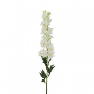 DELPHINIUM COATED H99 CM DE -white*