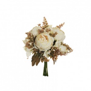 PEONIA BUSH X7 H29 BU - cream *