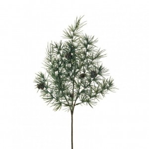 PINO LARICE ramo H48 PI - grey/green