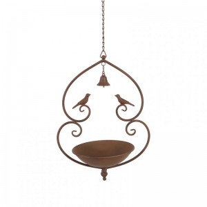 MANGIATOIA UCCELLINI 33X22,5X83,5cm-brau