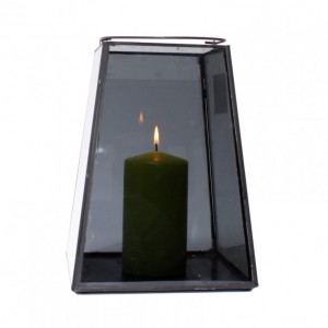 LANTERN BLACK 16X16X20CM