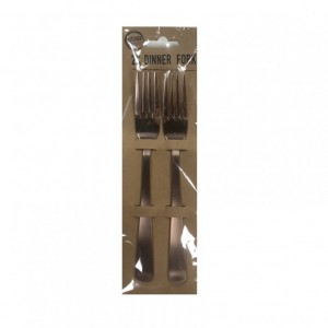 FORK 2PCS 20.5X2.5 -copper