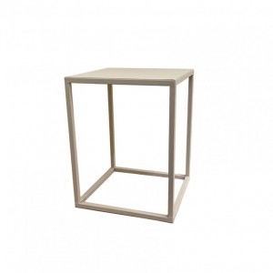 STRUTTURA MET. 31,5X31,5 H40,5cm - beige