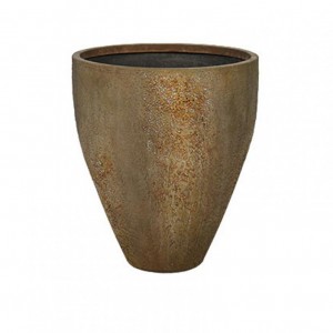 VASO CEMENTO D71,5 H84 -ant. brown