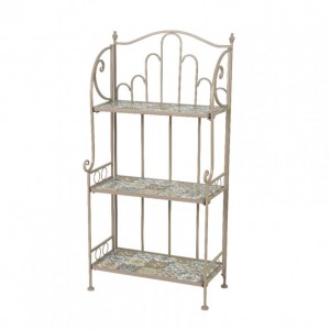 METAL SHELF 30,5X57XH118 cm