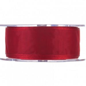 N/ORGANZA 40MM 20MT - dark red