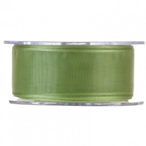 N/ORGANZA 40MM 20MT - apple green