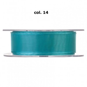 N/ORGANZA 25MM 20MT - turquoise