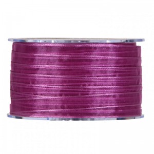 N/ORGANZA 16MM 50MT - old pink