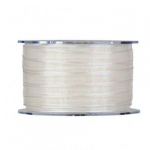 N/ORGANZA 10MM 100MT - cream