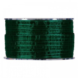 N/ORGANZA 10MM 100MT -dark green