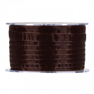 N/ORGANZA 10MM 100MT -dark brown