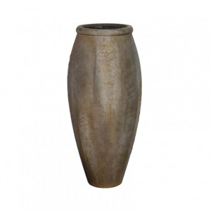 VASO CEMENTO D53 H115 - ant. brown