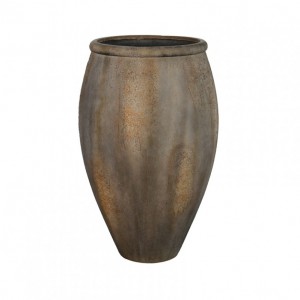 VASO CEMENTO 73X73 H115 - antique brown