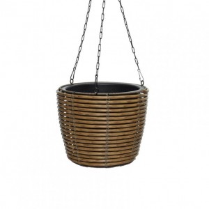 JOLIE BASKET FROM APP. D26 H22 cm-lt brown