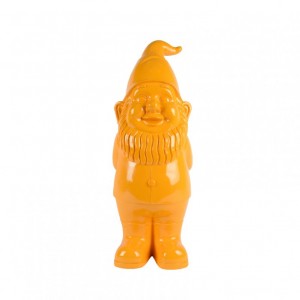 GNOMO CERAMICA 30X30 H80cm - orange