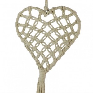 CUORE MACRAME DA APP.110XH30 - natural