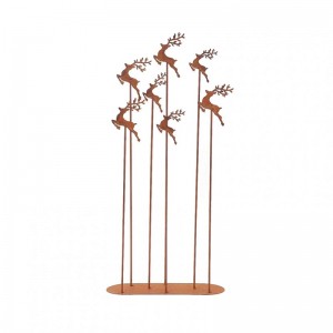 CERVI HUMMY DECORO 28X10 H60cm - rusty