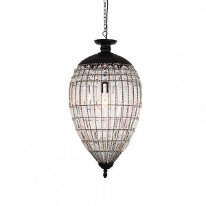 LAMPADARIO CRIST. goccia Kg6,8 D44 H85