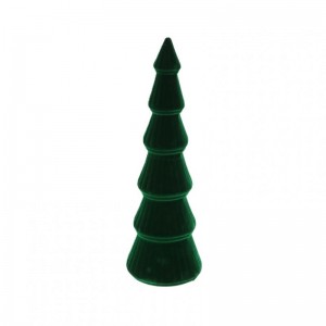 ALBERO PACHUI FLOCC. D11 H35 CM - verde