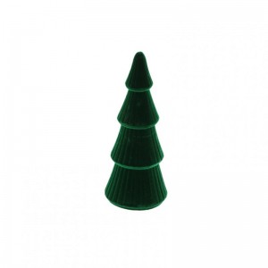ALBERO PACHUI FLOCC. D10 H25 CM - verde