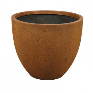 VASO CEMENTO D60 H52 - burnt orange