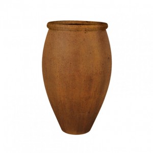 VASO CEMENTO D73 H115 - burnt orange