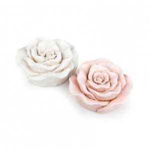 ROSE GESSO 11.5XH5CM