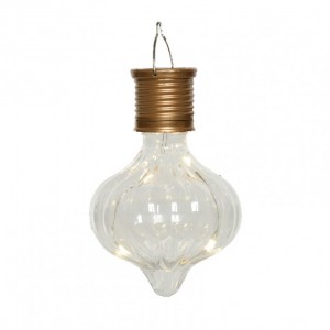 LAMPADINA SOLARE 7,7  H11,7CM -luce cald