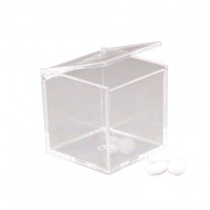 SCATOLA PLEXI 8X8X8cm