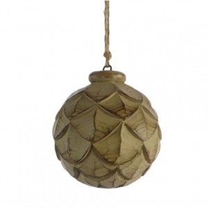 SFERA DA APP. SCALLOP D10 cm - brown