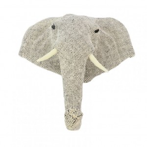 TESTA ELEFANTE 28X13XH30 cm