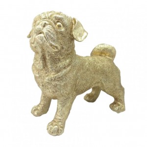 CANE CARLINO 28 cm - oro
