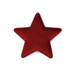 STELLA VELLUTO 10,5cm CONF.24PZ - rosso