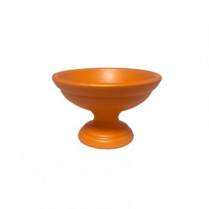 COPPA TERRAC FASCIA D14,5 H9,7CM-arancio