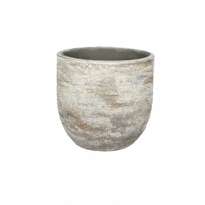 VASO MIAMI CERAMICA D19 H17 - grey