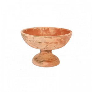 COPPA TERRACOTTA FASCIA D18 H11CM -scavo