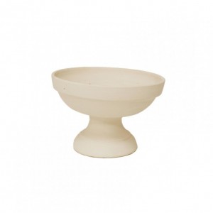 COPPA CERAM c/fascia D14,5 H9,7CM -bisco