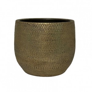 VASO AUSTIN CERAMICA D39 H36 - oro