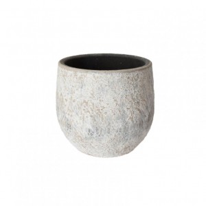 VASO BENTON D19 H17CM - grigio