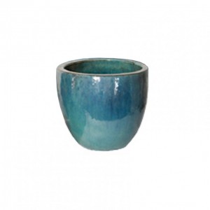 VASO Egg CERAMICA D22 H21 - celadon