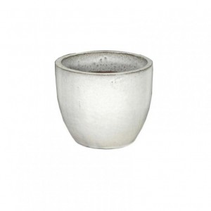 VASO Egg CERAMICA D22 H21 - white