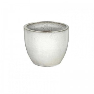 VASO Egg CERAMICA D30 H26 - white