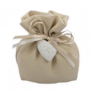 SACCHETTO CREPE CM8X13 PZ10-beige -sc50%