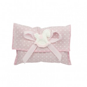 SACHET HEART / POIS PCS 10-pink