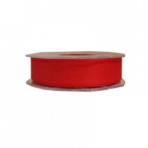 N/GARZA TIPO COTONE 25MM 25MT - rosso