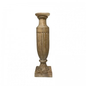 CANDELABRO LEGNO D14,5 H51 cm - natural