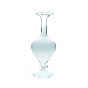 SINGLE-FLOWER GLASS H 28.5 DIAM. 11 CM