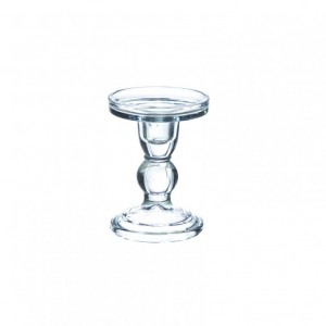 CANDELABRO VETRO D8,5 H11 CM