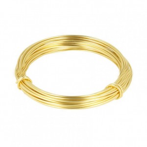 FILO ALLUMINIO SMALTATO 2mm 100gr - oro
